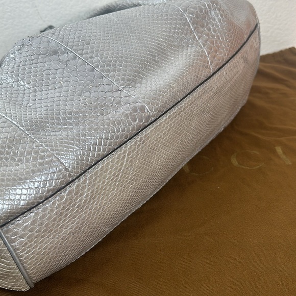 GUCCI python RARE sukey shoulder bag - Picture 6 of 13